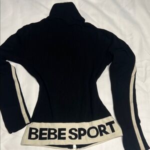 Bebe Sport Zip-Up Sweater